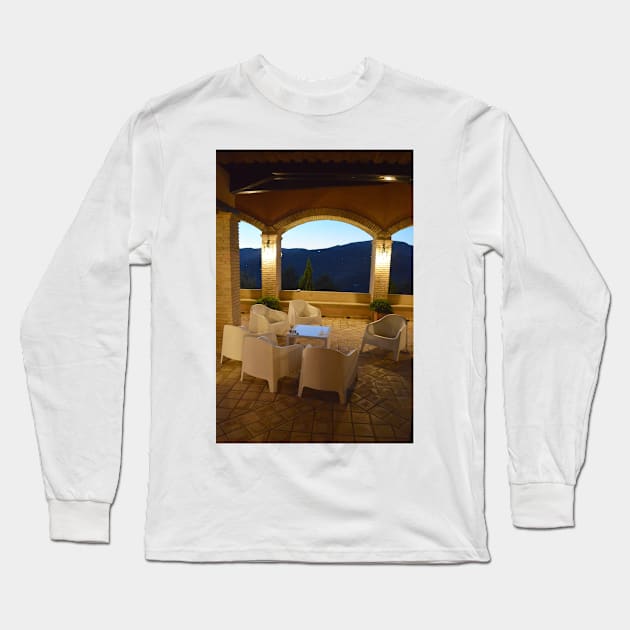 Sicilian Country Living III Long Sleeve T-Shirt by IgorPozdnyakov